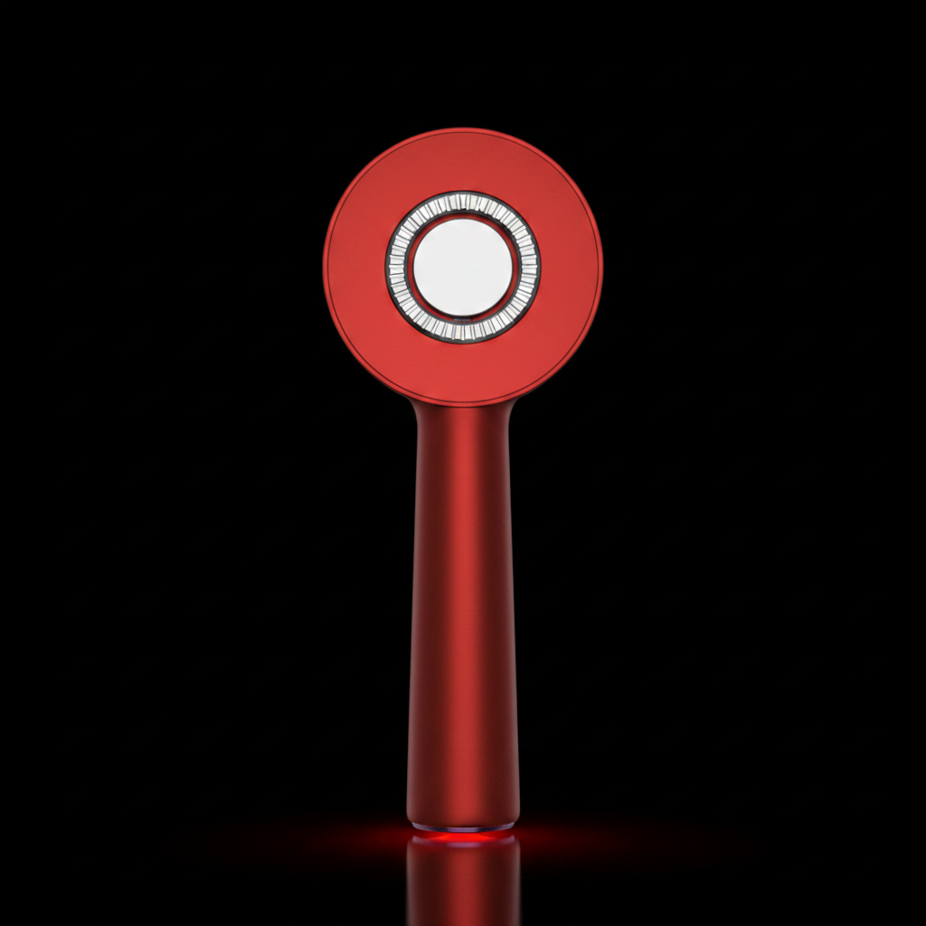 Electric Head Massage Comb With Red Light Therapy